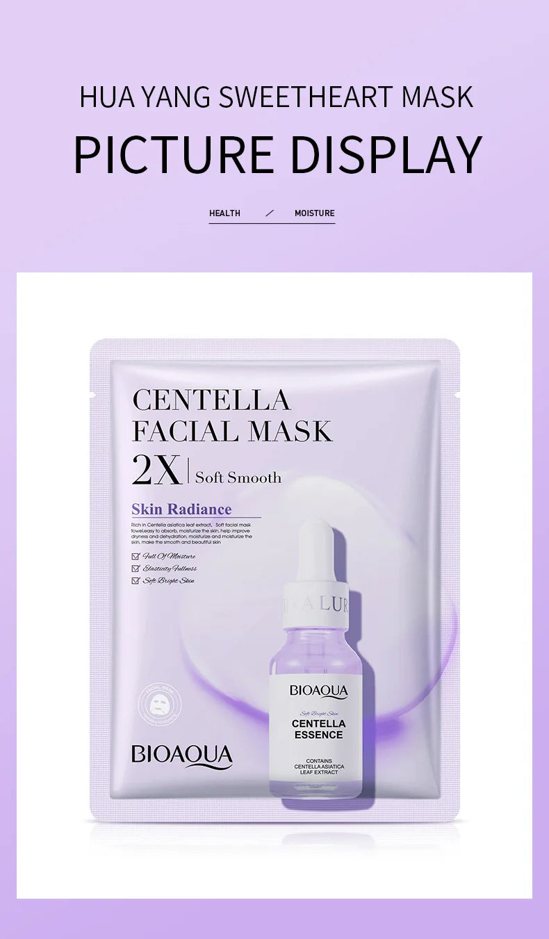 Centella - Collagen Face Mask – Vitamin C & Hyaluronic Acid ✨