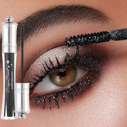 9-Color Diamond Glitter Mascara – Waterproof Volumizing Curl Lash Mascara✨