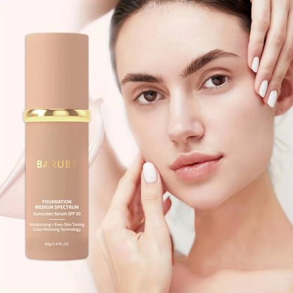 Barubt Temperature-Adapting Foundation – – Waterproof, Moisturizing, Long-Lasting Coverage✨