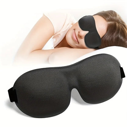 3D Contoured Sleep Mask – 100% Light Blocking Eye Mask😴✨