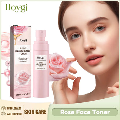Rose Toner Water Spray – Korean Skincare Mist✨