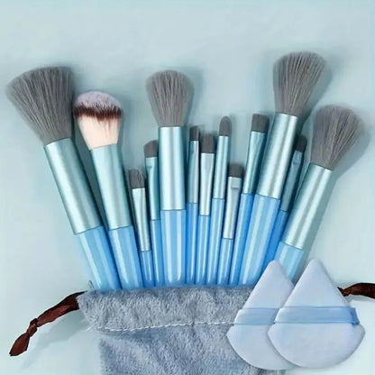 Professional Makeup Brush – Set – Soft Fluffy Foundation, Powder, Eyeshadow &amp; Kabuki Blending Brushes✨
