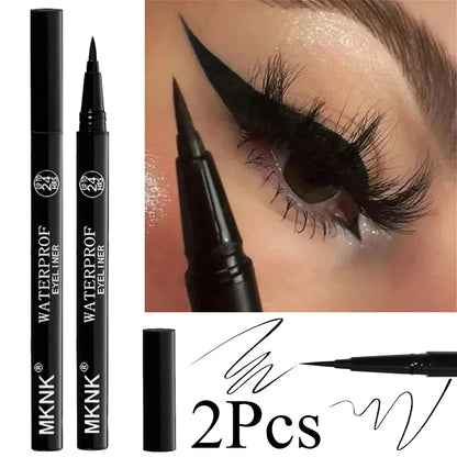Quick-Dry Matte Liquid – Eyeliner Pen – Waterproof, Smudge-Proof, Long-Lasting✨