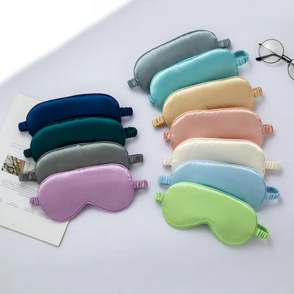 Imitated Silk Eye Patch Shading Sleep Eye Mask 😴✨