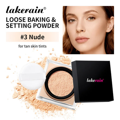 Luxury Loose Baking – & Setting Powder – Waterproof Long-Lasting Oil  Control Matte Powder✨