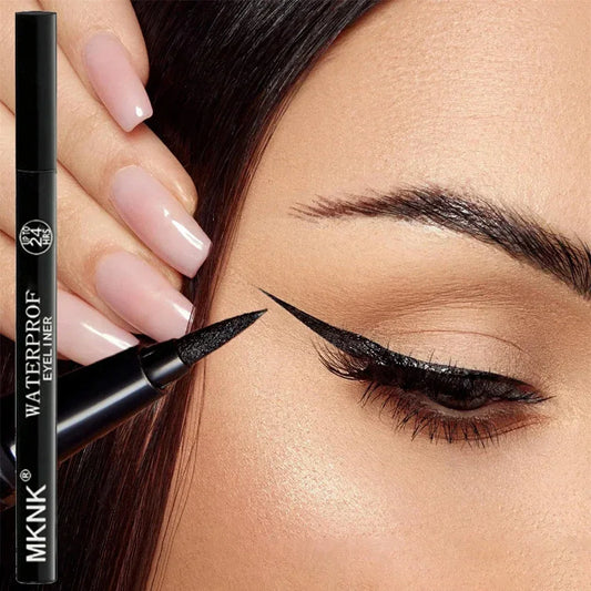Quick-Dry Matte Liquid – Eyeliner Pen – Waterproof, Smudge-Proof, Long-Lasting✨