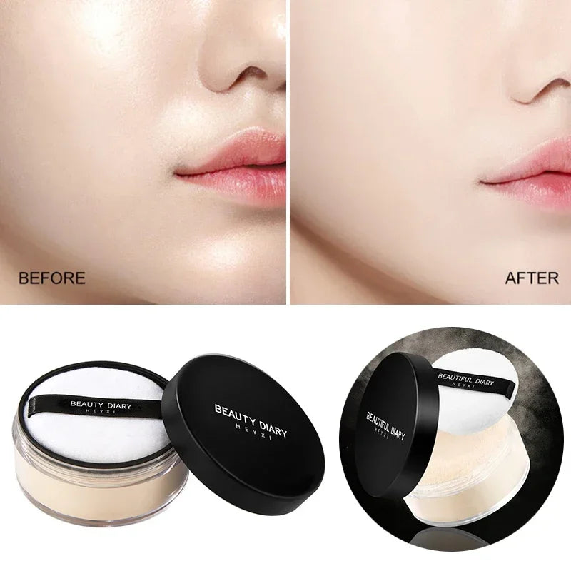 Translucent Loose Setting – Powder – Oil Control, Waterproof Matte Finish✨