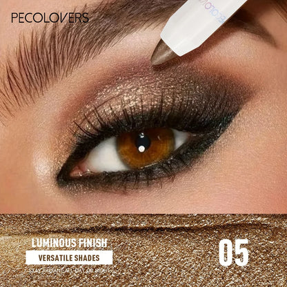 Luxury Waterproof Eyeshadow – Stick – High-Pigment Shimmer, Glitter & Matte Eye Crayon✨