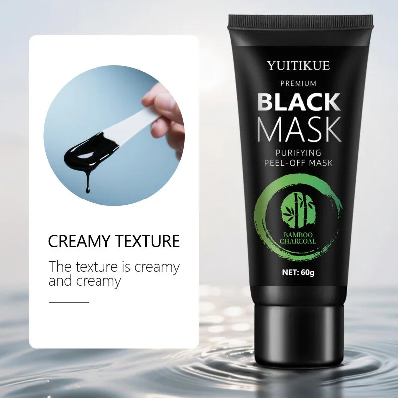 Bamboo Charcoal Blackhead – Peel-Off Mask🖤✨