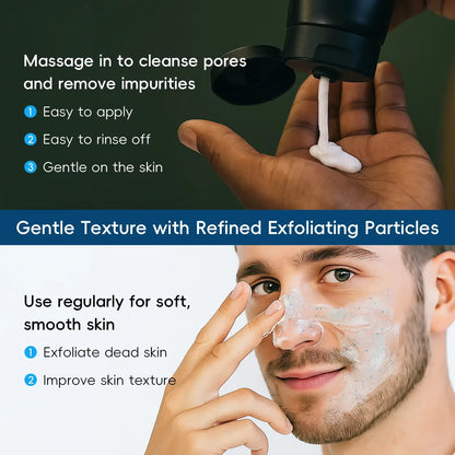 Laikou Men Facial Cleanser 50G🖤✨
