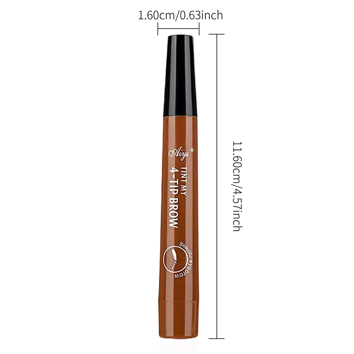 Microblading Brow Pencil – (4-Fork ) – Waterproof, Natural, Long-Lasting✨