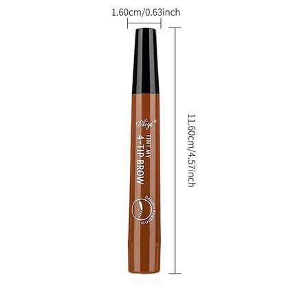 Microblading Brow Pencil – (4-Fork ) – Waterproof, Natural, Long-Lasting✨