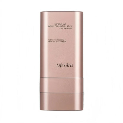 Life Girls Double-Headed Foundation Stick With Brush – Concealer & Makeup Base✨