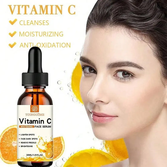 Vitamin C & – Hyaluronic Acid Face Serum – Brightening, Hydrating  Essence✨