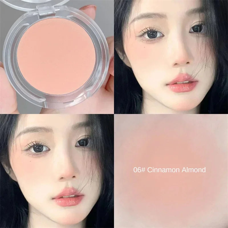 Matte Monochrome Blush – Powder – Natural Cheek Color Brightening Waterproof Face Makeup✨