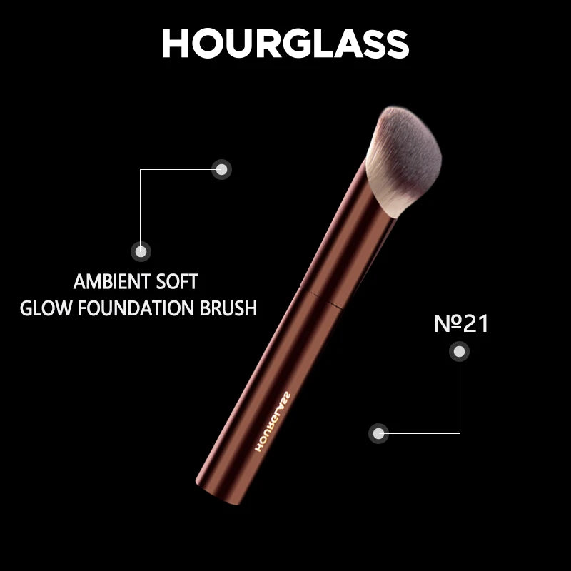 Soft Glow Foundation – Makeup Brush – Ultra-Soft Fiber Face Brush✨