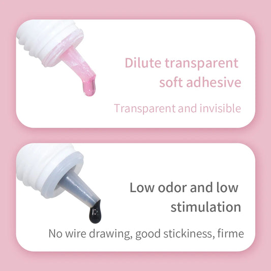 Professional Lash Glue – – 0.3–2 Sec Dry, Strong Hold Black✨