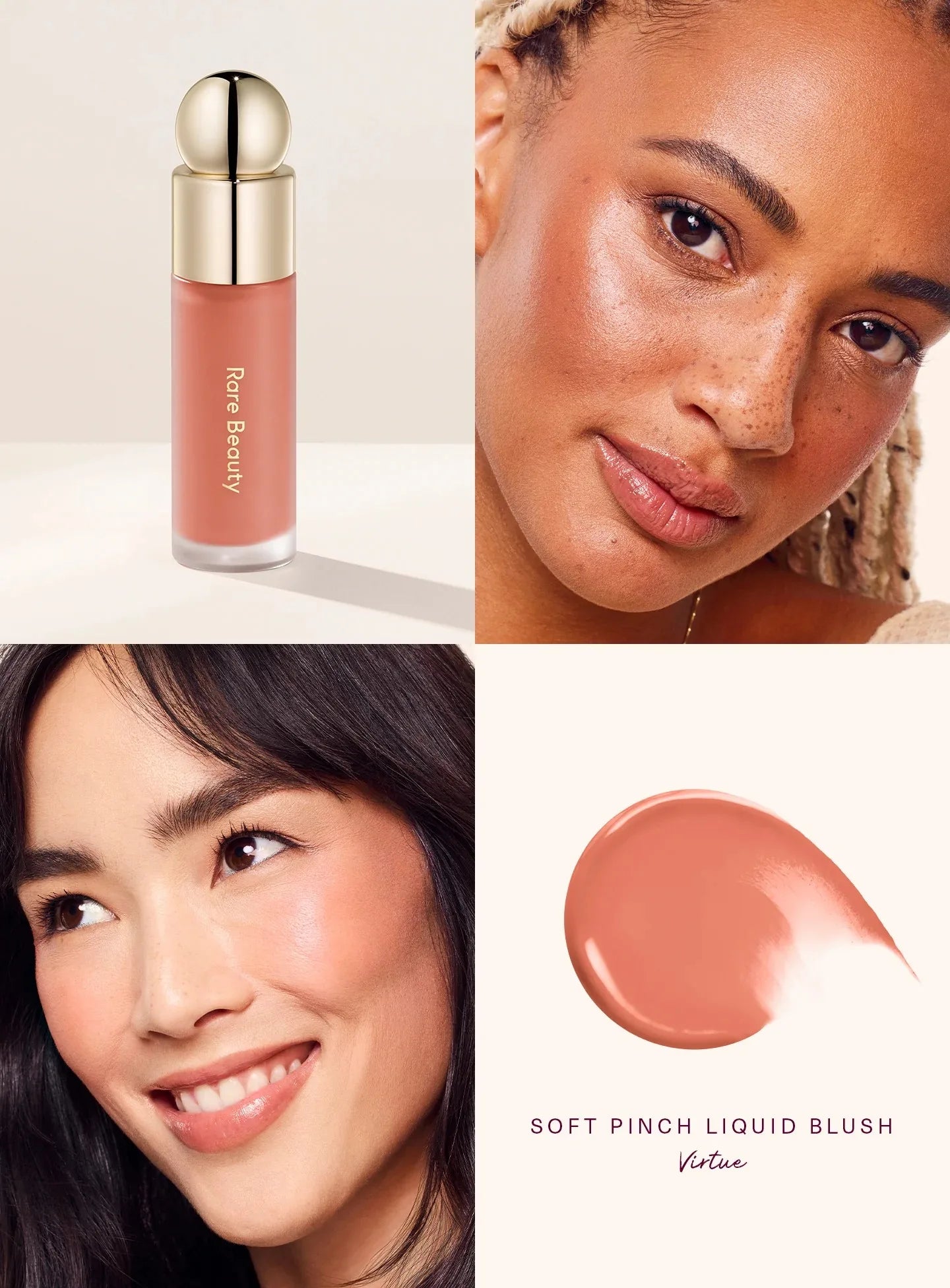 Melting Cream Blush – & Highlighter – Pearlescent Glow Makeup For Cheeks & Lips✨