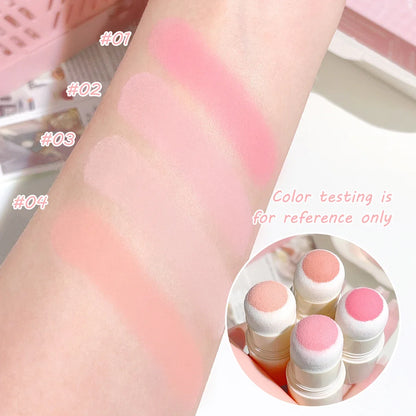 Velvet Mist Blush – Stick – Long-Lasting Cream Blush For Lips & Cheeks, Natural Korean-Style Glow✨