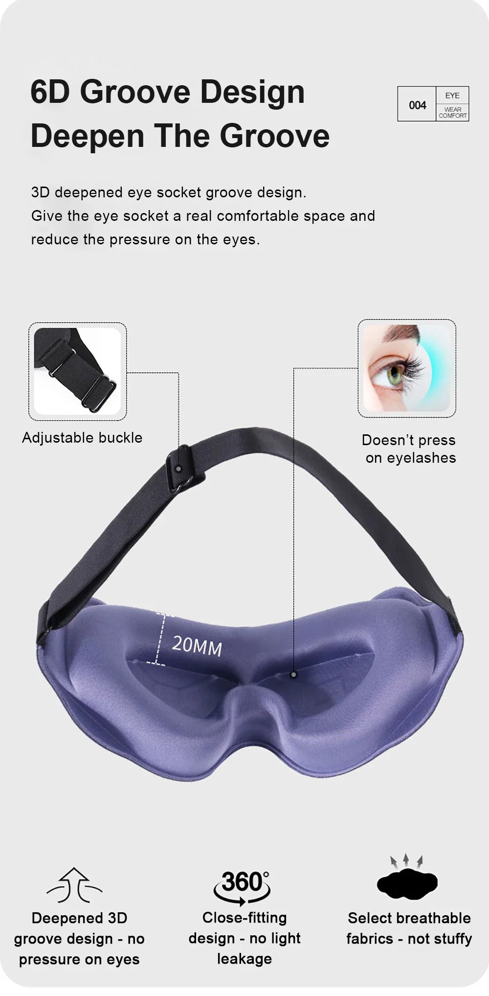 3D Sleeping Mask 😴✨