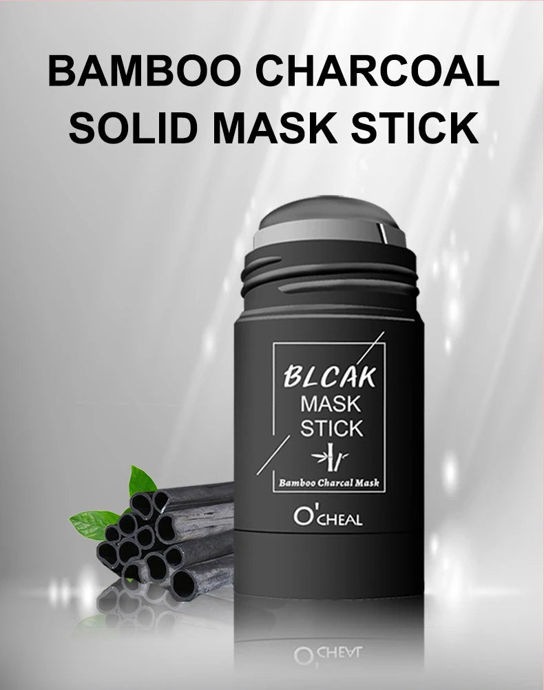 Solid Facial Mask Stick (Green Tea / Honey Peach / Charcoal Eggplant) ✨