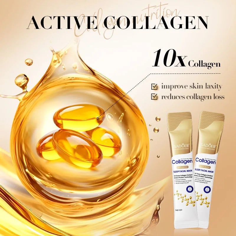 Sadoer Collagen Sleeping Masks (30Pcs)✨