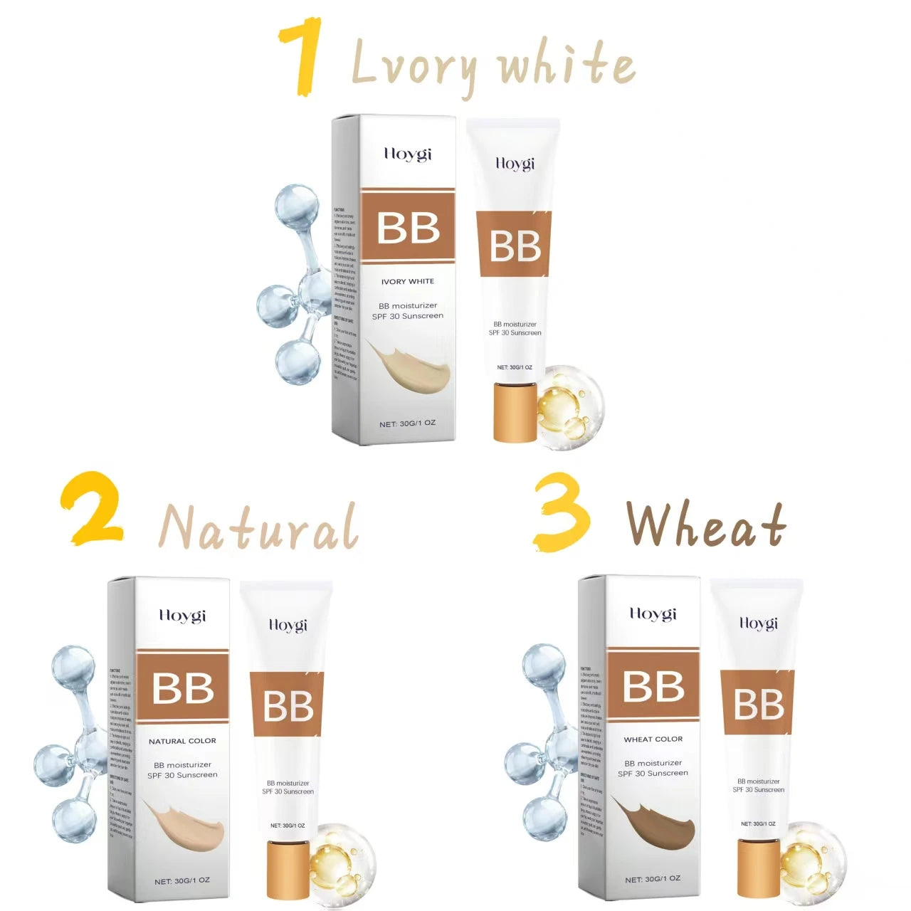 SPF 30 Sunscreen Bb – Cream Foundation ✨