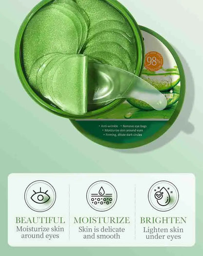 Aloe Vera Collagen Eye Patches – Hydrating & Firming Under Eye Mask✨