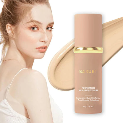 Barubt Temperature-Adapting Foundation – – Waterproof, Moisturizing, Long-Lasting Coverage✨