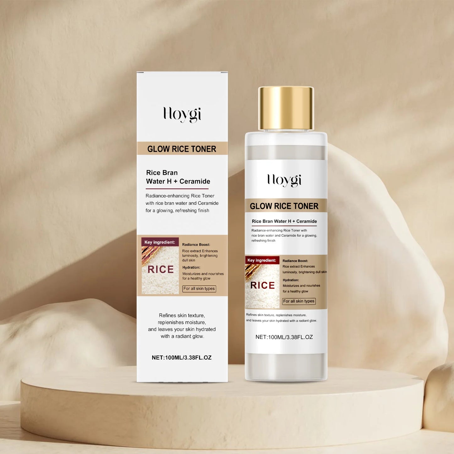 Glow Rice Toner – – Hydrating, Balancing & Pore-Refining Care✨