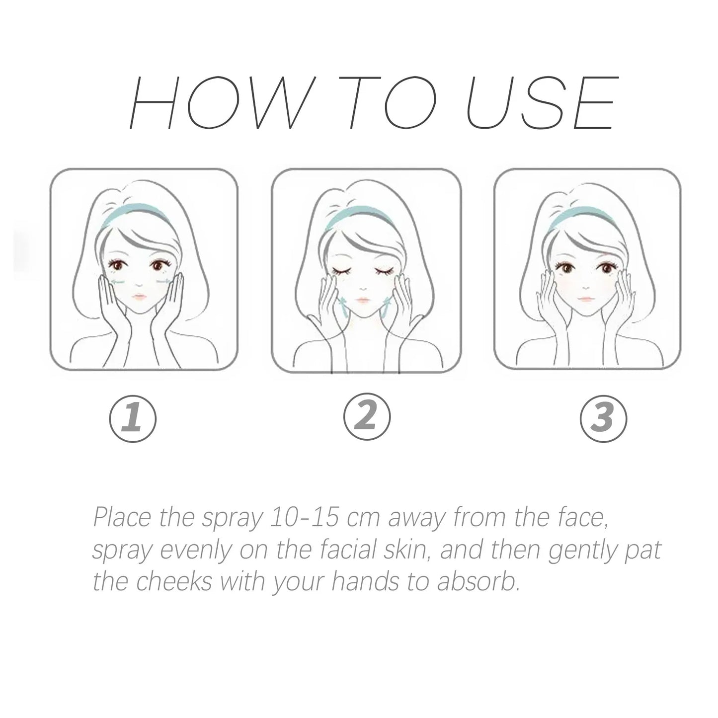 Niacinamide Moisturizing Facial Spray Glow Serum Mist✨