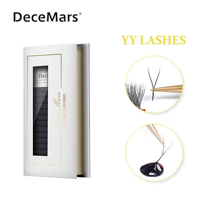 YY Shape Lash – Extensions – Black & Brown, C/D Curl✨
