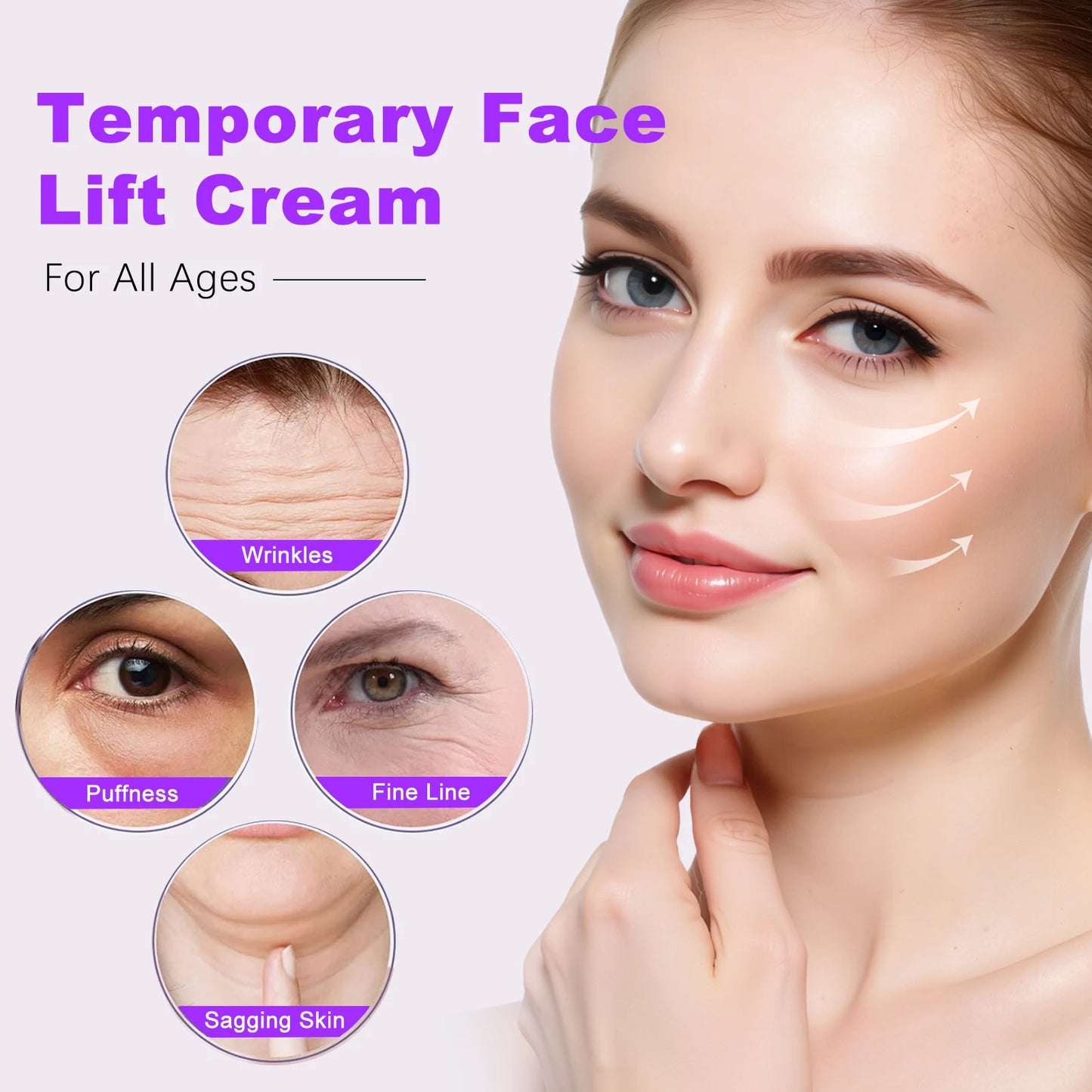 Retinol Tightening Cream – Face & Neck Anti-Aging, Firming Day & Night Care✨