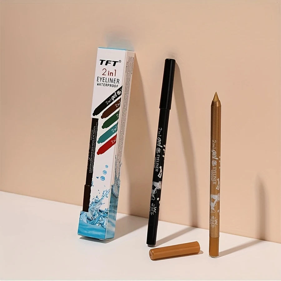 10-Color Luxury Gel – Eyeliner Pen Set – Waterproof Long-Lasting Eye, Lip &amp; Concealer Pencils✨