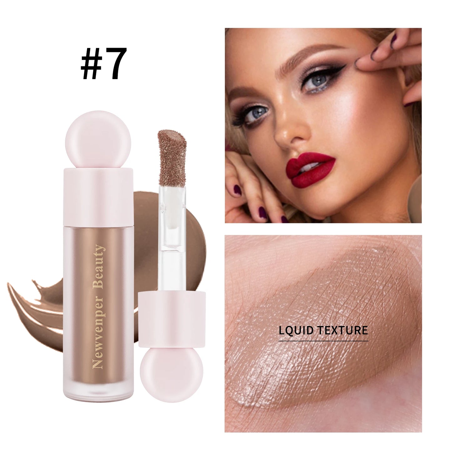 Face & Body – Liquid Highlighter, Blush & Contour Set✨