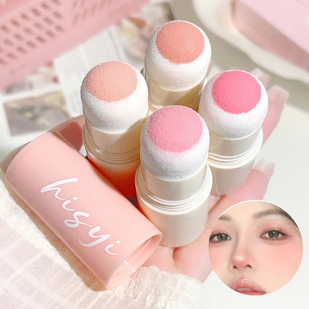 Velvet Mist Blush – Stick – Long-Lasting Cream Blush For Lips & Cheeks, Natural Korean-Style Glow✨