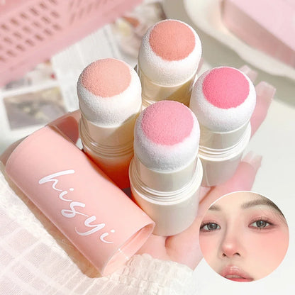 Velvet Mist Blush – Stick – Long-Lasting Cream Blush For Lips & Cheeks, Natural Korean-Style Glow✨