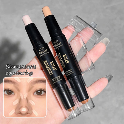 Dual-Ended Contour & – Concealer Stick – Long-Lasting Face Foundation Corrector✨