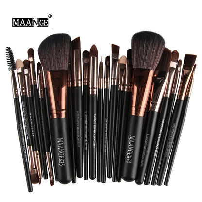 Professional Makeup Brush – Set (13/22 Pcs) – Eyeshadow, Eyeliner, Foundation✨