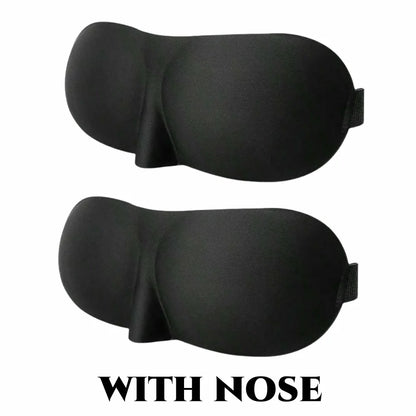 3D Contoured Sleep Mask – 100% Light Blocking Eye Mask😴✨