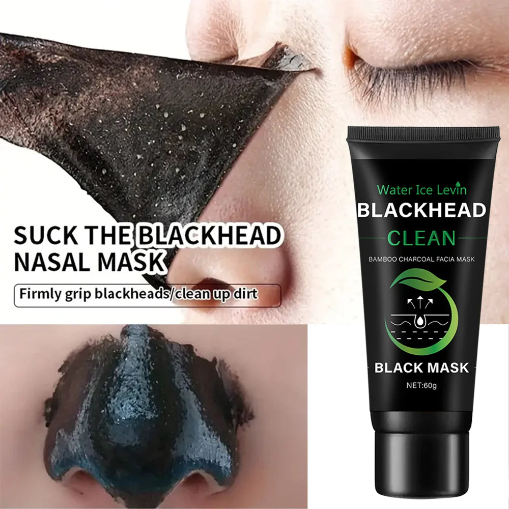 Bamboo Charcoal Black Mask🖤✨