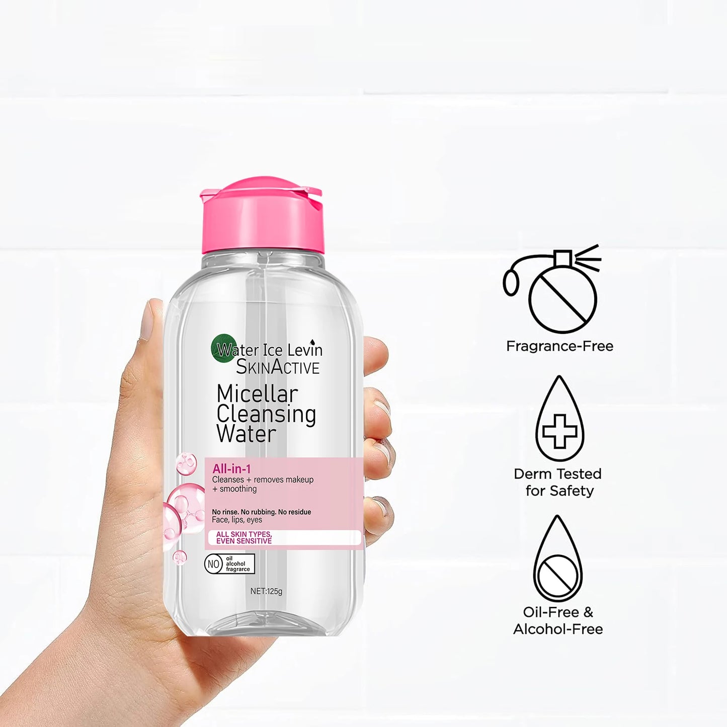 Water Ice Levin – Micellar Water – All-In-One Cleanser & Makeup  Remover ✨