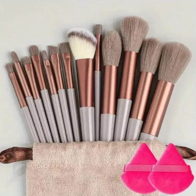 Professional Makeup Brush – Set – Soft Fluffy Foundation, Powder, Eyeshadow &amp; Kabuki Blending Brushes✨