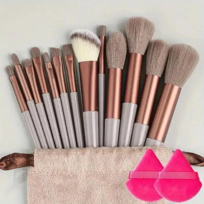 Professional Makeup Brush – Set – Soft Fluffy Foundation, Powder, Eyeshadow &amp; Kabuki Blending Brushes✨