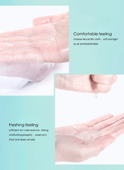Hyaluronic Acid - Sheet Face Masks  (10pcs ) 💧✨